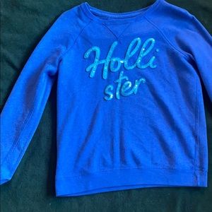 Blue long Sleeve top